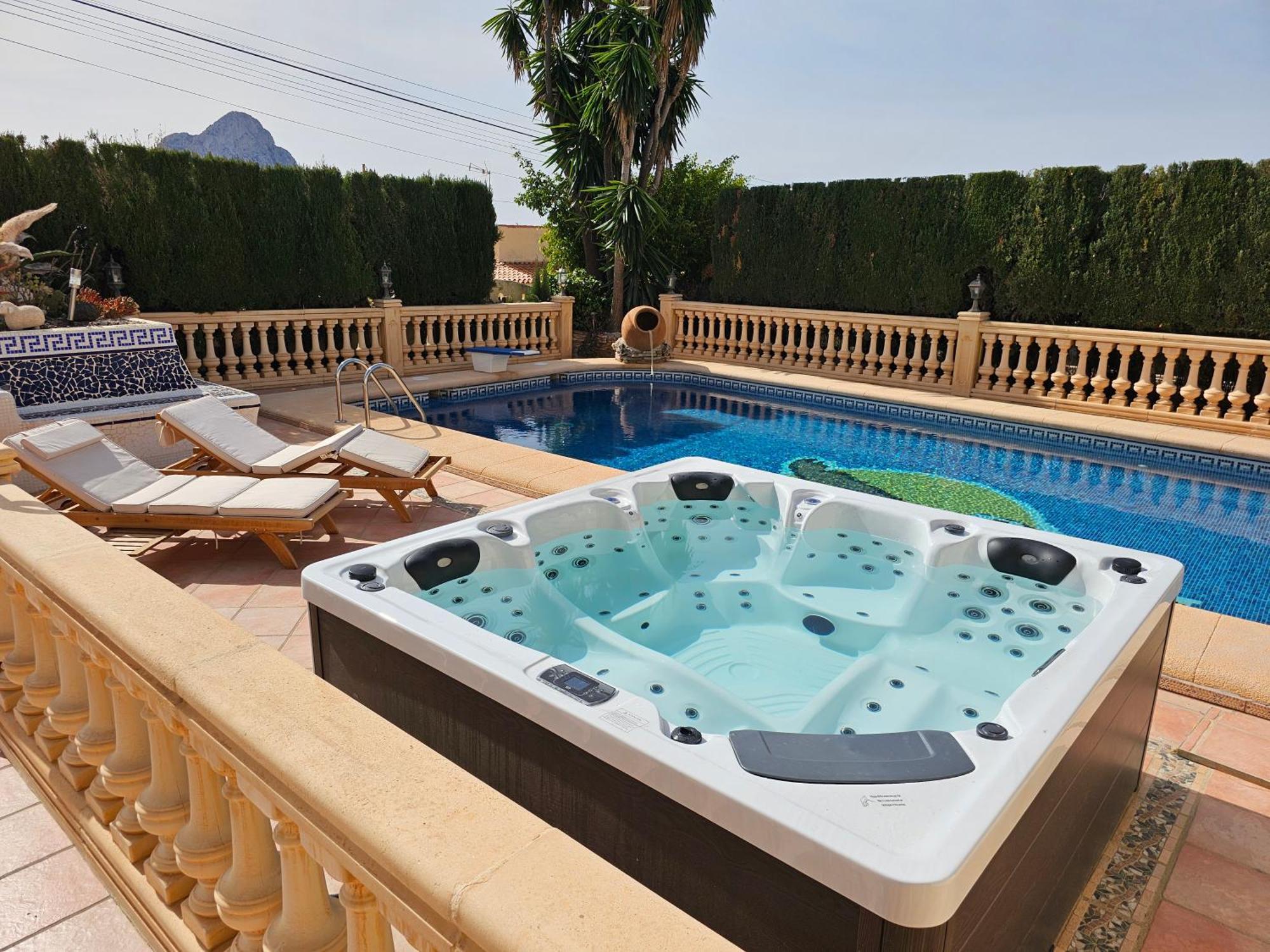 Luxury Villa - Pool, Hot Tub, Aircon, Tvs, Home Cinema, Office, Gbit Internet, Sports Equipment Calp Exterior foto